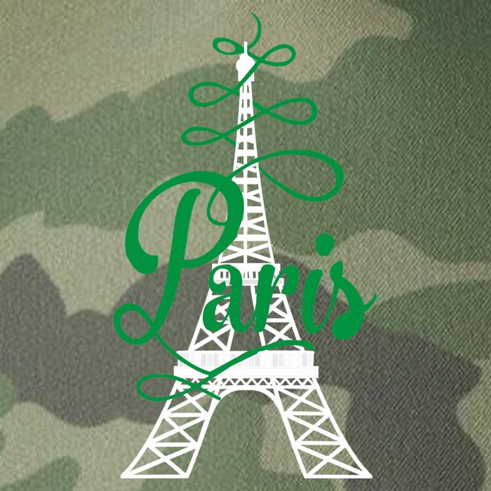Paris Script Eiffel Tower French France Legacy Tie Dye Trucker Hat