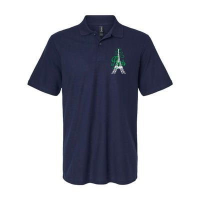 Paris Script Eiffel Tower French France Polo