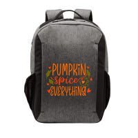 Pumpkin Spice Everything Holiday Festive Vector Backpack