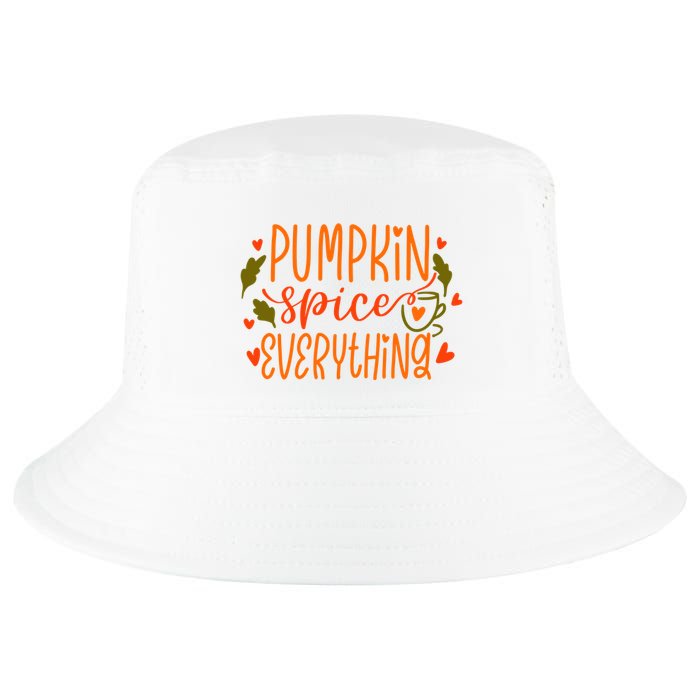Pumpkin Spice Everything Holiday Festive Cool Comfort Performance Bucket Hat