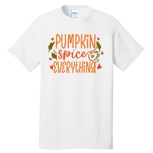 Pumpkin Spice Everything Holiday Festive Tall T-Shirt