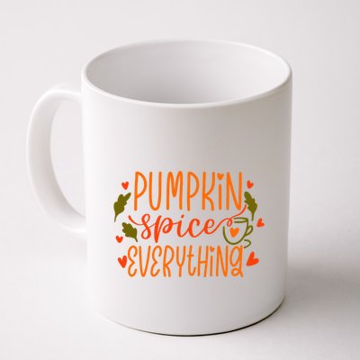 Pumpkin Spice Everything Holiday Festive Mug