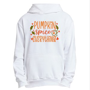 Pumpkin Spice Everything Holiday Festive Urban Pullover Hoodie