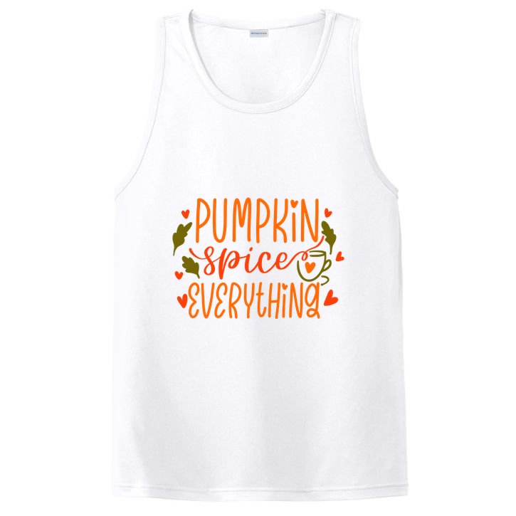 Pumpkin Spice Everything Holiday Festive PosiCharge Competitor Tank