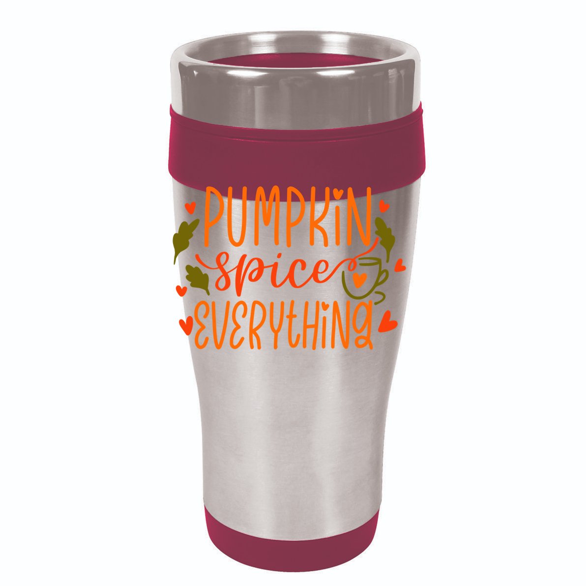 Pumpkin Spice Everything Holiday Festive Womens T-Shirt