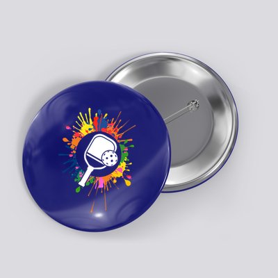 Paddleball Sport For Pickleball Sports Funny Gift Button