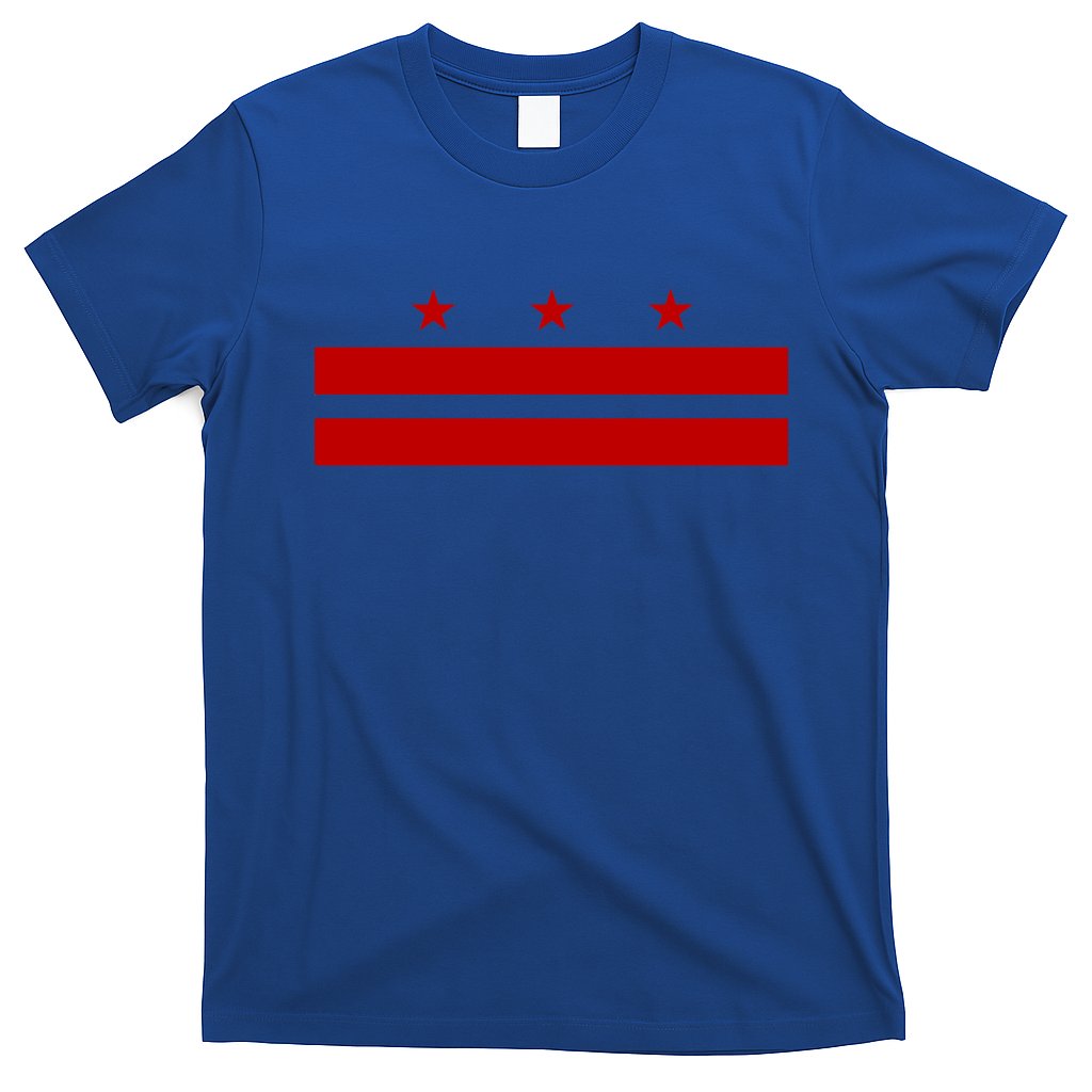 Patriotic State Flag Of Washington Dc Cool Gift T-Shirt