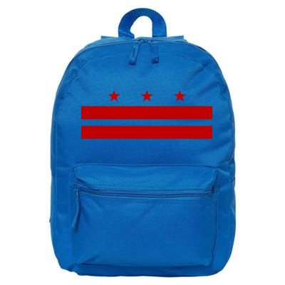 Patriotic State Flag Of Washington Dc Cool Gift 16 in Basic Backpack