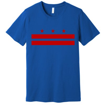 Patriotic State Flag Of Washington Dc Cool Gift Premium T-Shirt