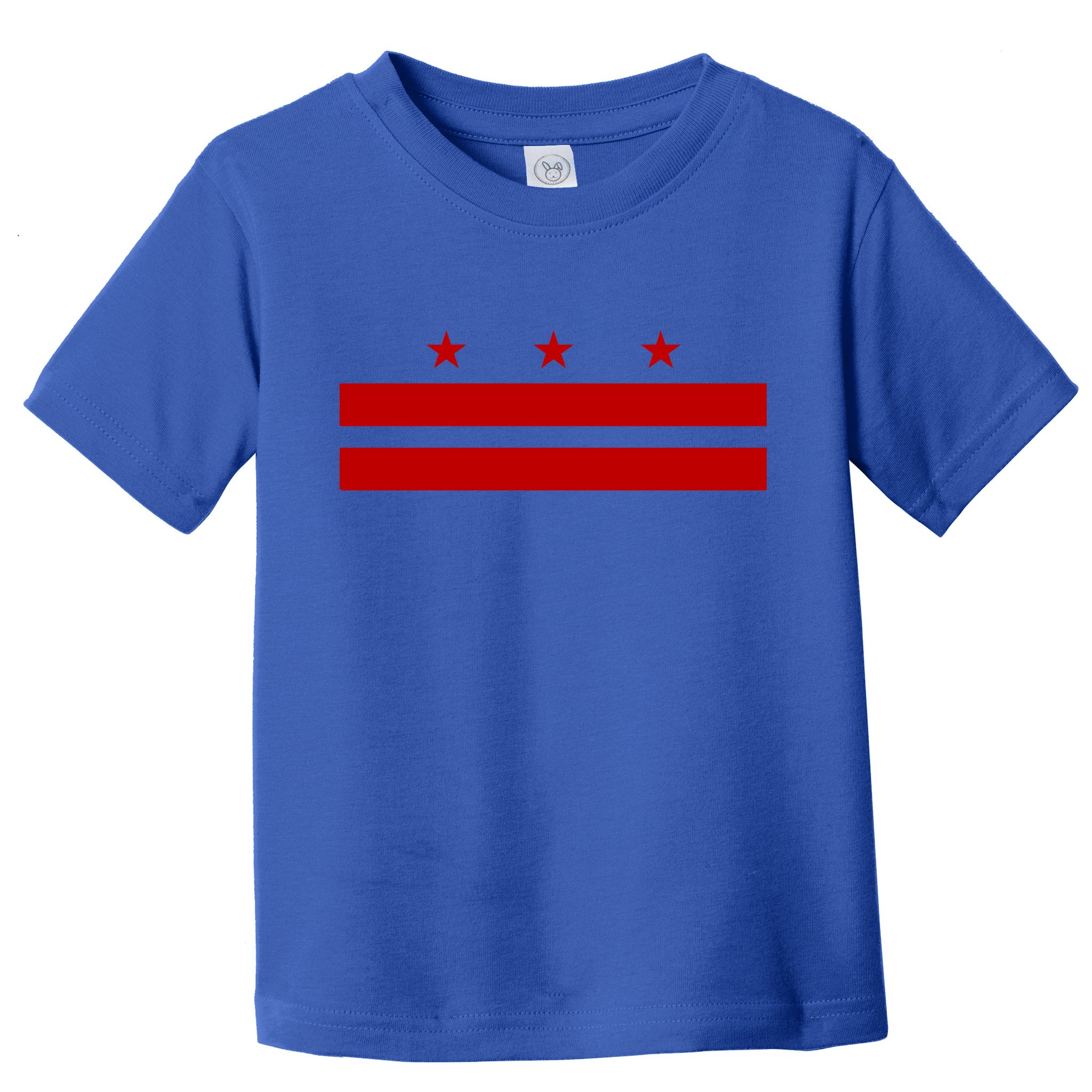 Patriotic State Flag Of Washington Dc Cool Gift Toddler T-Shirt