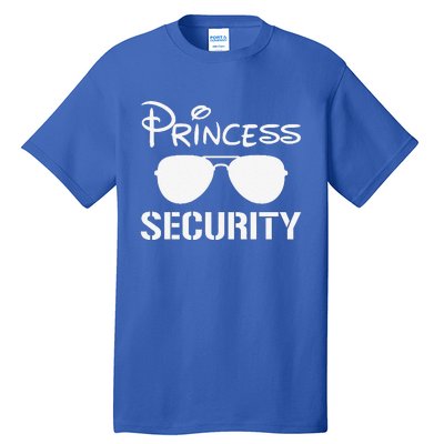 Princess Security Funny Birthday Halloween Party Design Tall T-Shirt