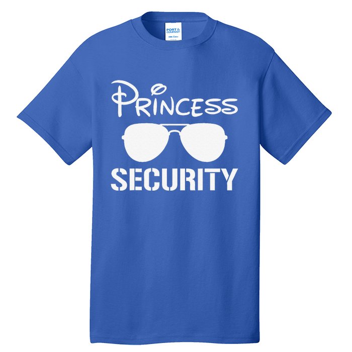 Princess Security Funny Birthday Halloween Party Design Tall T-Shirt