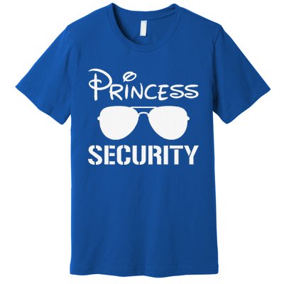 Princess Security Funny Birthday Halloween Party Design Premium T-Shirt