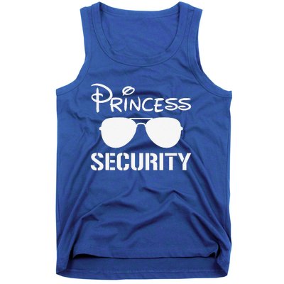 Princess Security Funny Birthday Halloween Party Design Tank Top