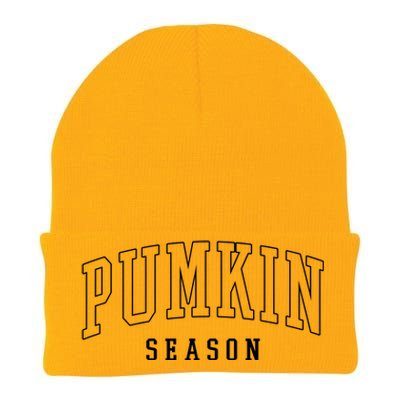 Pumpkin Season Fall Lover Knit Cap Winter Beanie