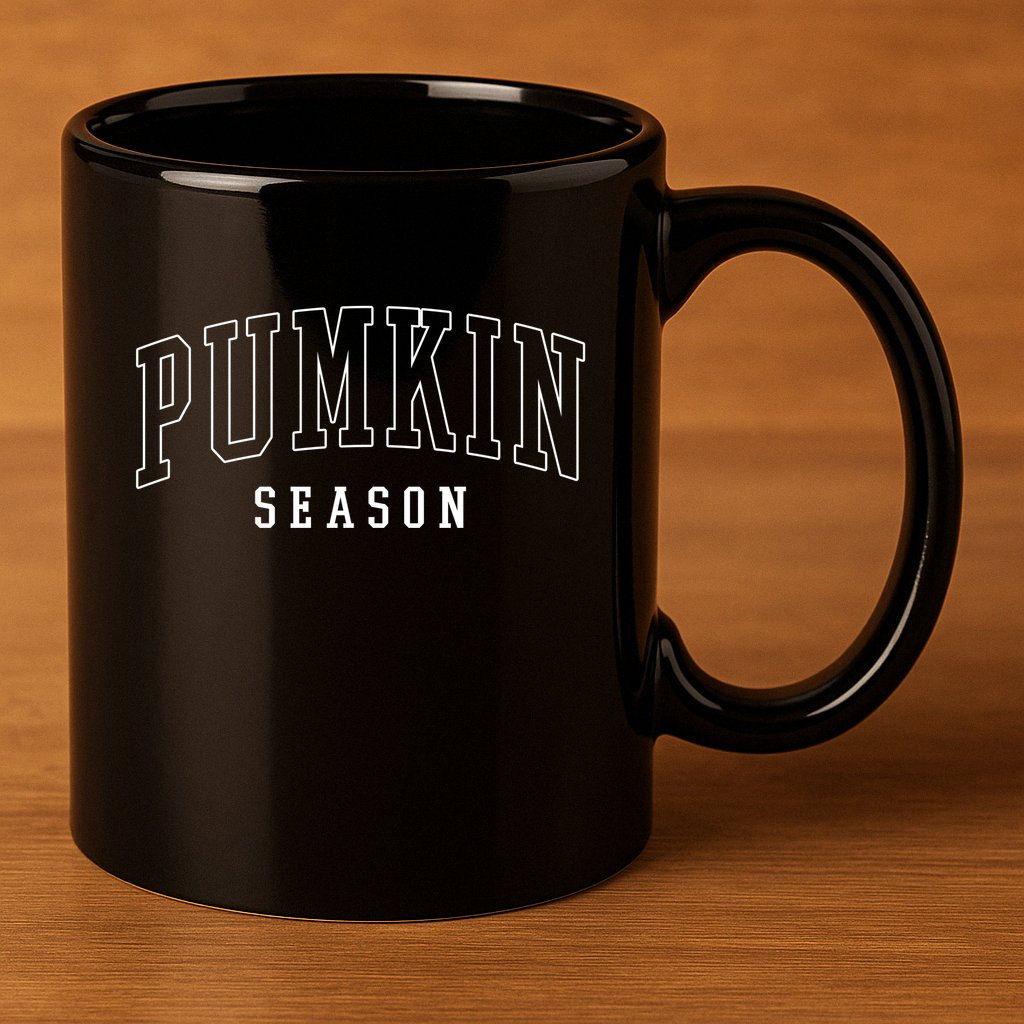 Pumpkin Season Fall Lover 11oz C Handle Ceramic Mug