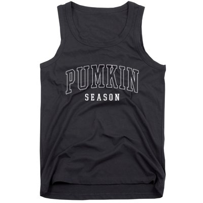 Pumpkin Season Fall Lover Tank Top