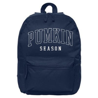 Pumpkin Season Fall Lover 16 in Basic Backpack