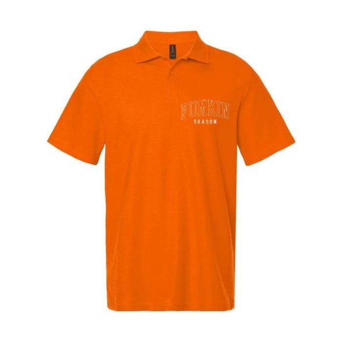 Pumpkin Season Fall Lover Softstyle Adult Sport Polo