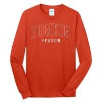 Pumpkin Season Fall Lover Tall Long Sleeve T-Shirt