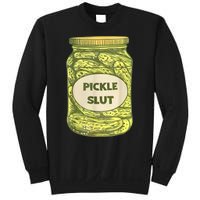 Pickle Slut Funny Canned Pickles Sweatshirt