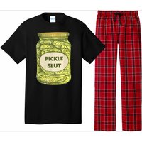 Pickle Slut Funny Canned Pickles Pajama Set