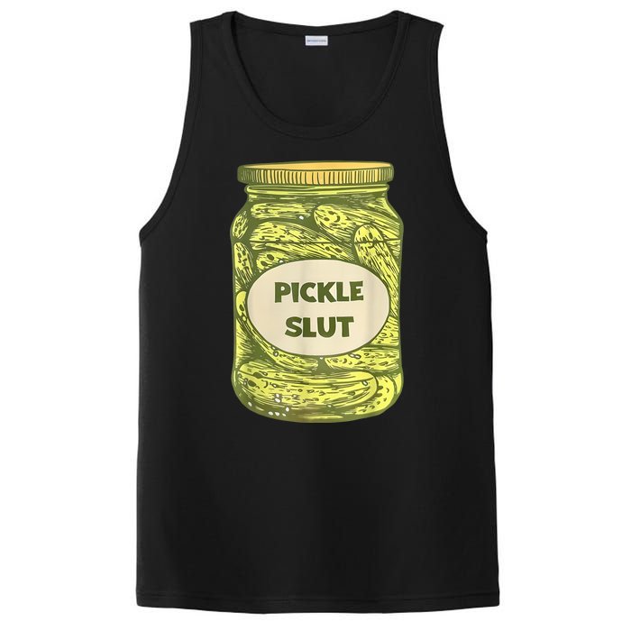 Pickle Slut Funny Canned Pickles PosiCharge Competitor Tank