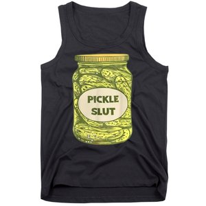 Pickle Slut Funny Canned Pickles Tank Top