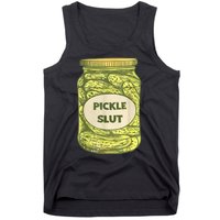 Pickle Slut Funny Canned Pickles Tank Top