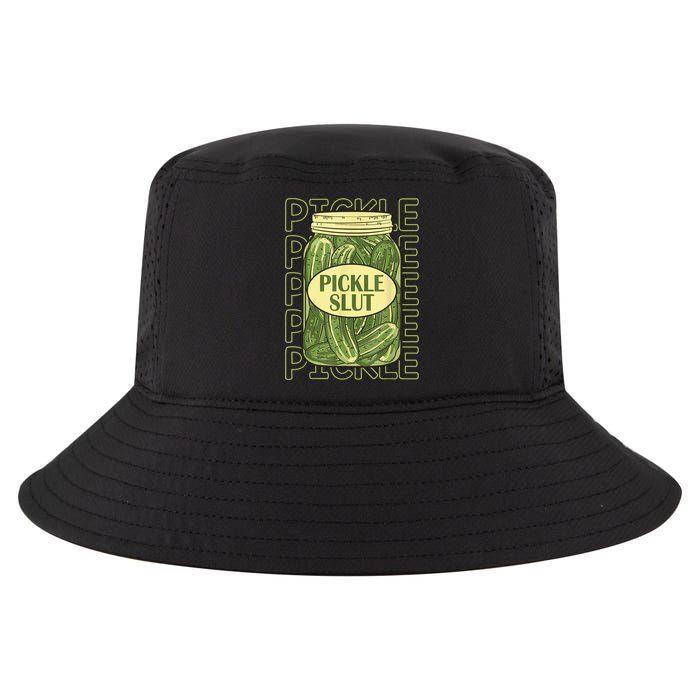 Pickle Slut Funny Pickle Slut Who Loves Pickles Cool Comfort Performance Bucket Hat