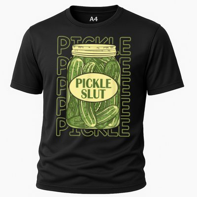 Pickle Slut Funny Pickle Slut Who Loves Pickles Performance Shirt