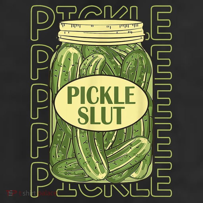 Pickle Slut Funny Pickle Slut Who Loves Pickles 25L Jumbo Tote