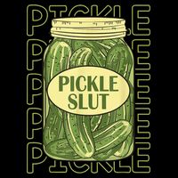 Pickle Slut Funny Pickle Slut Who Loves Pickles Wool Snapback Cap