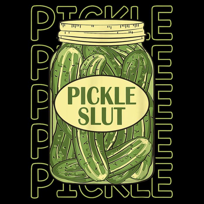 Pickle Slut Funny Pickle Slut Who Loves Pickles Wool Snapback Cap