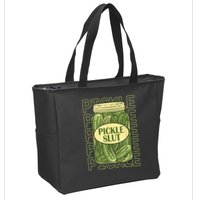 Pickle Slut Funny Pickle Slut Who Loves Pickles Zip Tote Bag