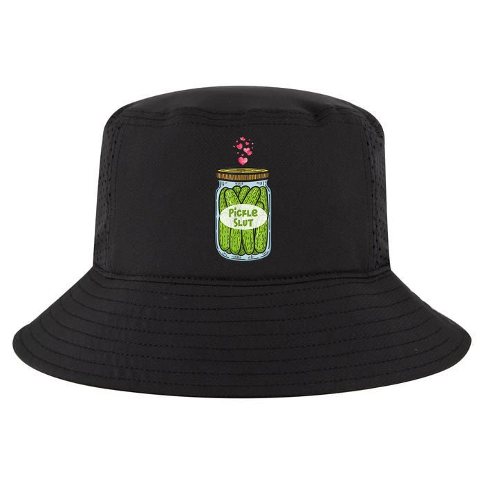 Pickle Slut For Dill And Pickle Lover Cool Comfort Performance Bucket Hat