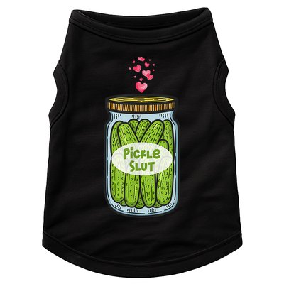 Pickle Slut For Dill And Pickle Lover Doggie Tank