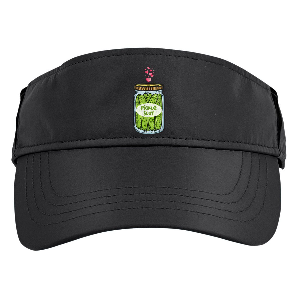 Pickle Slut For Dill And Pickle Lover Adult Drive Performance Visor