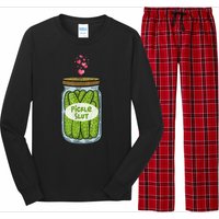 Pickle Slut For Dill And Pickle Lover Long Sleeve Pajama Set