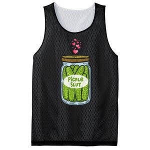 Pickle Slut For Dill And Pickle Lover Mesh Reversible Basketball Jersey Tank