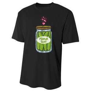 Pickle Slut For Dill And Pickle Lover Performance Sprint T-Shirt