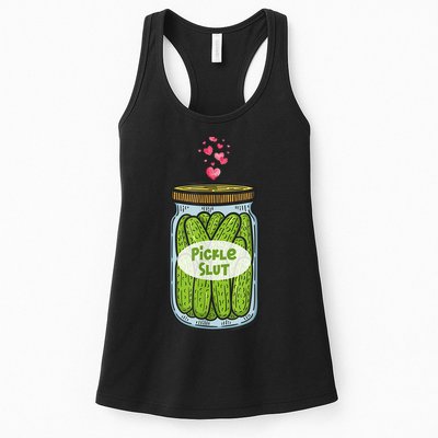 Pickle Slut For Dill And Pickle Lover Womens Tank Top