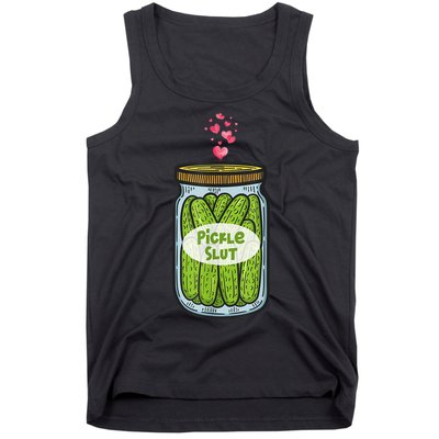Pickle Slut For Dill And Pickle Lover Tank Top