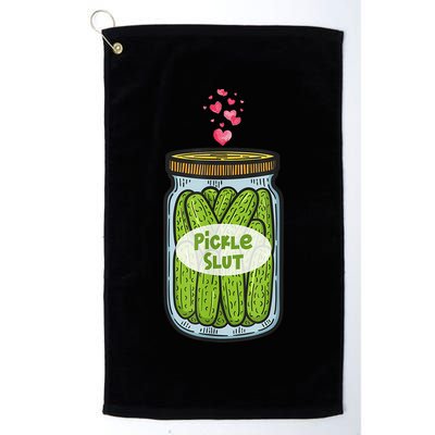 Pickle Slut For Dill And Pickle Lover Golf Towel