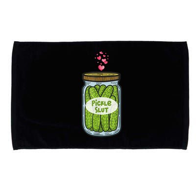 Pickle Slut For Dill And Pickle Lover Microfiber Hand Towel