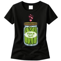 Pickle Slut For Dill And Pickle Lover Womens T-Shirt