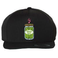 Pickle Slut For Dill And Pickle Lover Wool Snapback Cap