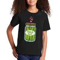Pickle Slut For Dill And Pickle Lover Kids T-Shirt