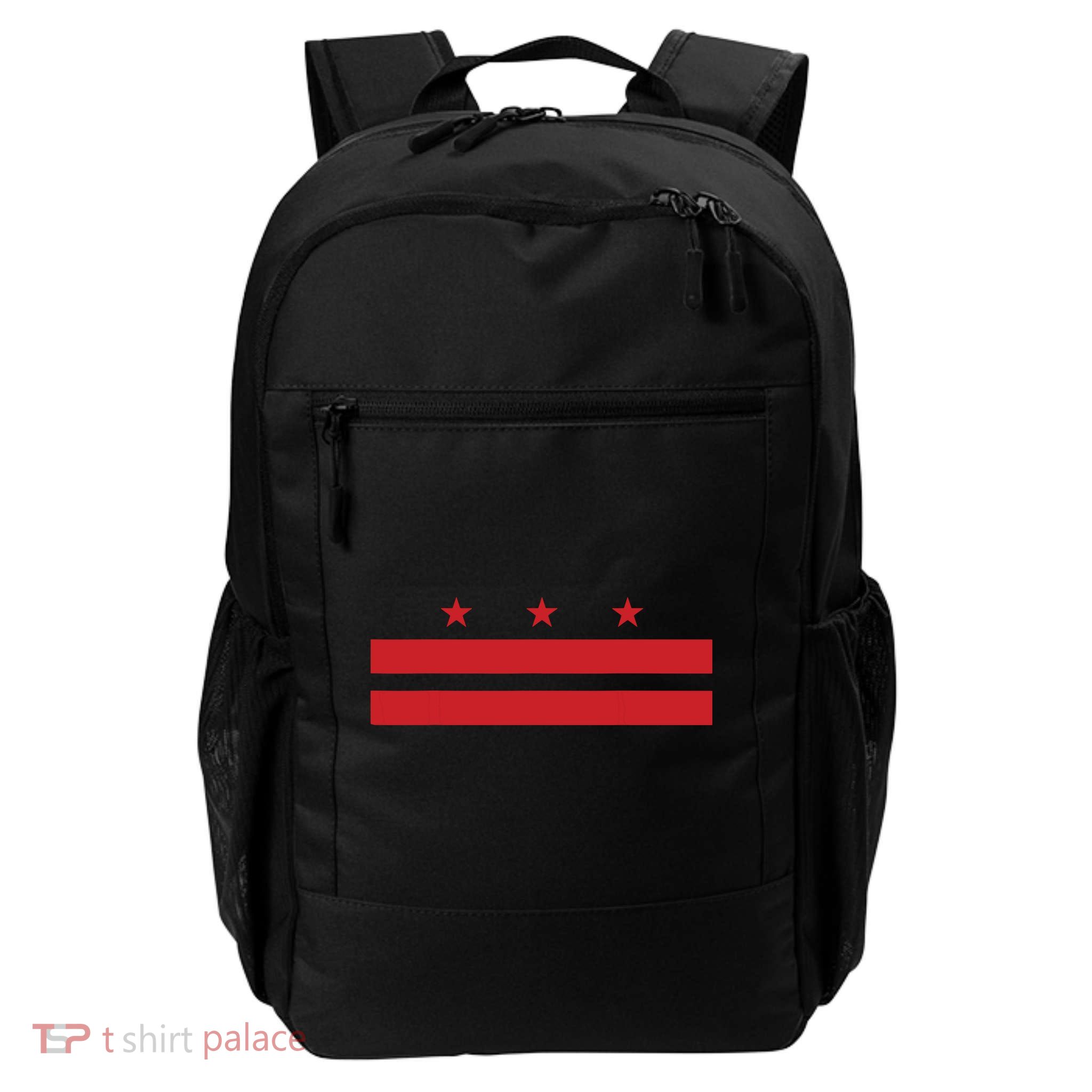 Patriotic State Flag Of Washington Dc Backpack