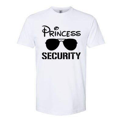 Princess Security Funny Birthday Halloween Party Design Softstyle CVC T-Shirt